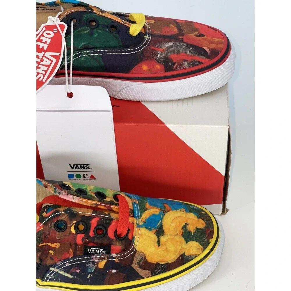 Vans Sneakers Authentic Moca Brenna Young Democratic Dollar Women Size‎ 6 New - Picture 3 of 12